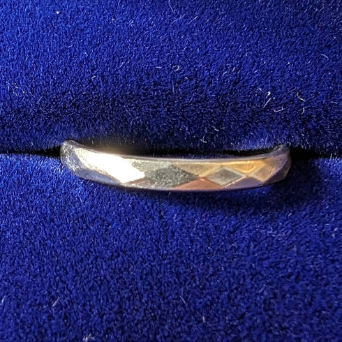 British Vintage Jewelry Plain Sterling Silver Ring